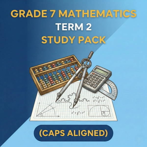 Grade 7 Mathematics Term 2 Study Pack (CAPS Aligned)