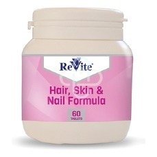 REVITE HAIR, SKIN & NAIL FORMULA 60 TABLETS