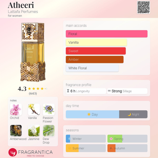 Lattafa | Atheeri | Eau de Parfum | Atheeri by Lattafa Perfumes is a ...