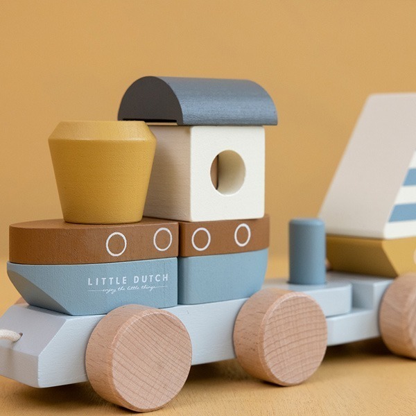 Little Dutch Stacking Train Sailors Bay Little Favourites Guided