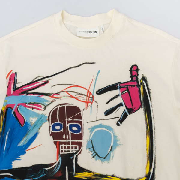 Jean-Michel Basquiat x H&M Who Decides War Printed Tshirt