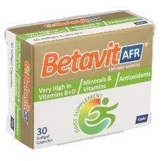 BETAVIT AFR SOFT GEL CAPSULES - 30
