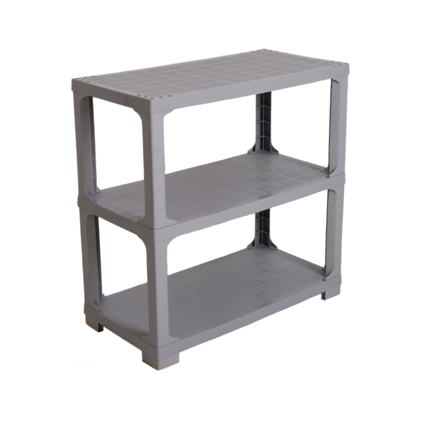 3 Tier Grey Shelving