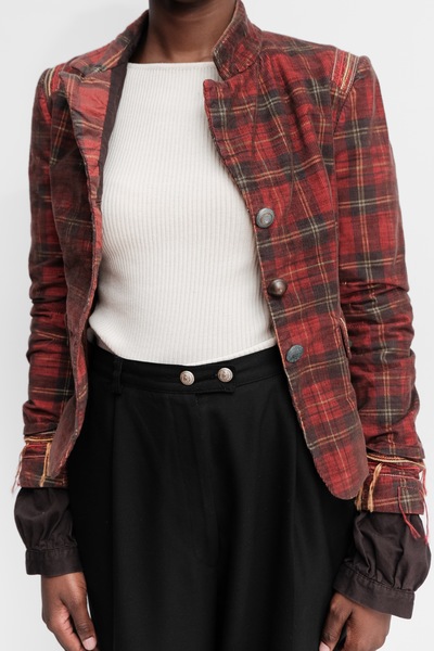Marthe Francois Girbaud Checked Jacket