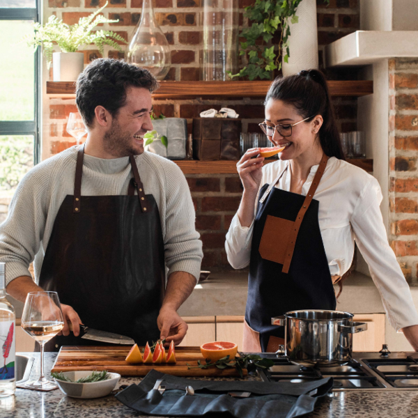 Canvas and Leather Apron