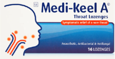 MEDI-KEEL A LOZENGES - 16
