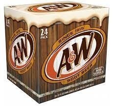 A&W Root 12Oz Cans 24/Case