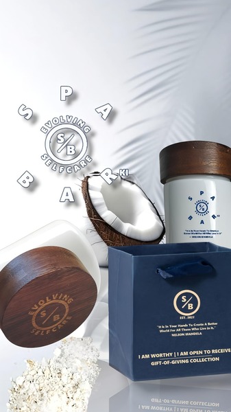 SPA BAR COCONUT LAVENDER BODY SCRUB 250 ML
