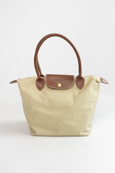 Vintage Longchamp Small Le Pliage Tote Bag