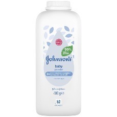 JOHNSONS NATURAL BABY POWDER 400G