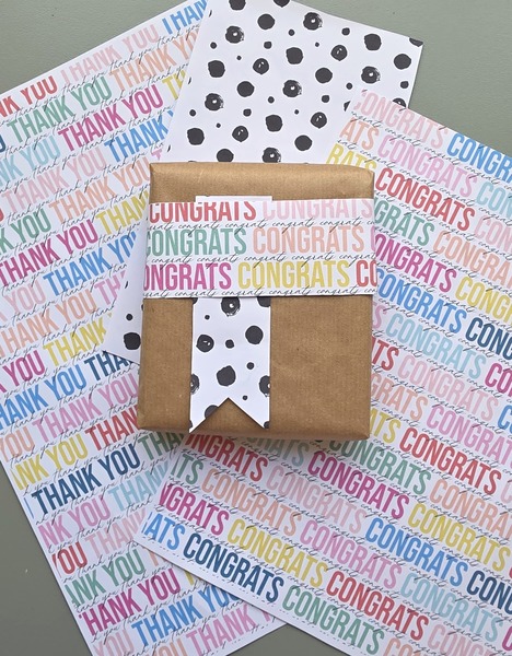 Thanks/Congrats Printable