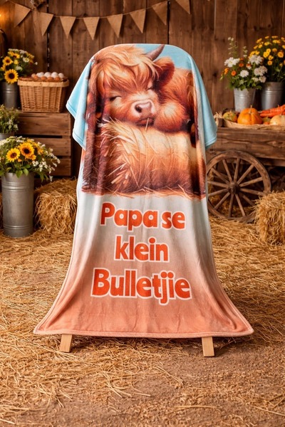 Pappa Se Klein Bulletjie Blanket