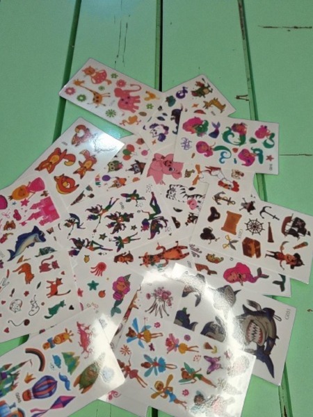 Temporary Fake Tattoos - Random sheets
