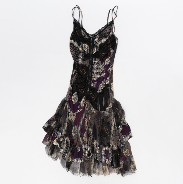 DEXTEE Italia Vintage Silk Blend Dress