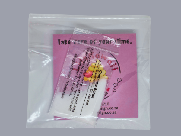 Bulk Essential Slime Care Packet (Makes 125ml Activator) - Wholesale