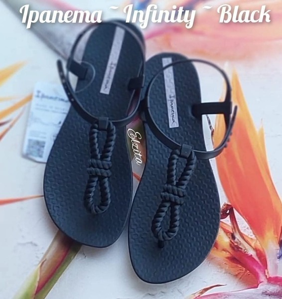 Ipanema ~ Infinity ~ Black (Size 3)