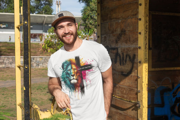 Men's Tee - Man of Faith