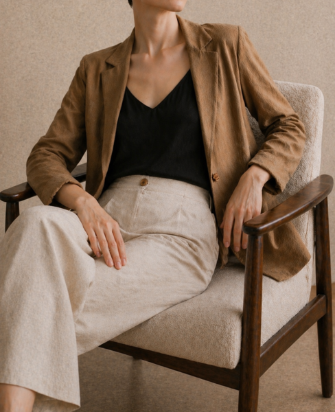 Anna Linen Blazer