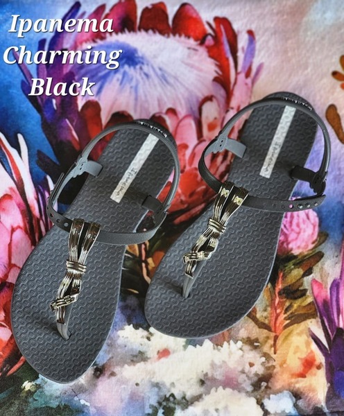 Ipanema - Charming - Black (Size 4, 5, 6, 7, 8 )