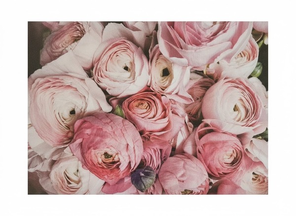 Paper Placemats - Pink Garden Roses