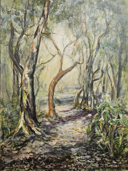 289.  Walk with me (76cm x 102cm)