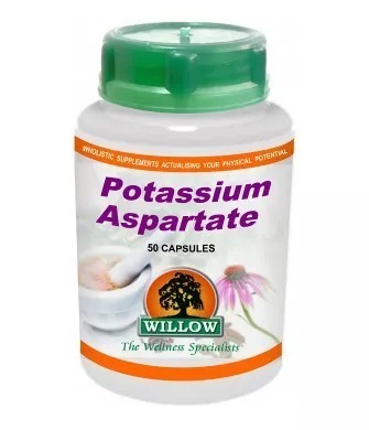 Potassium Aspartate (Willow) (50 Capsules)