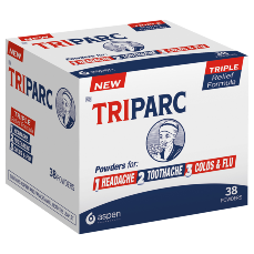 TRIPARC POWDER SACHETS 38'S