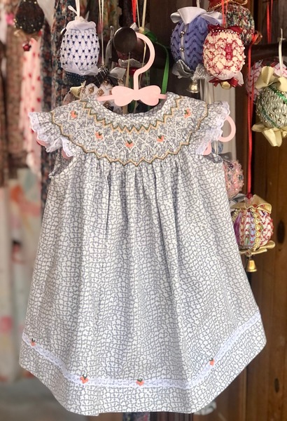 Bishop Neckline Toddlers Dress