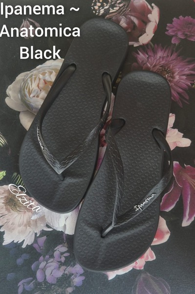 Ipanema - Anatomica - Black (Size 5, 6, 7, 8, 9 )