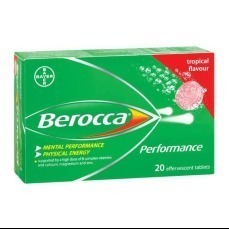 BEROCCA  PERFOMANCE  TROPICAL EFT TABLETS - 20