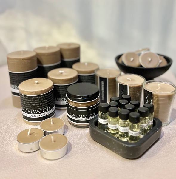 Sandalwood Scented Candles