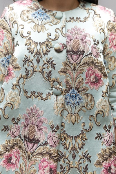 Floral Tapestry Coat