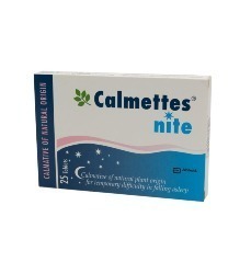 CALMETTES NITE TABLETS 25