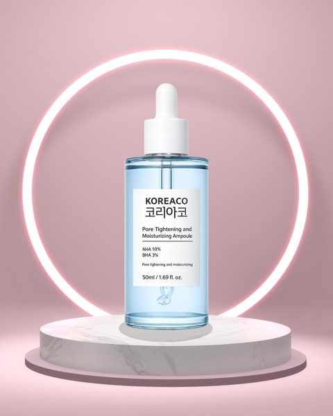 Koreaco pore tightening and moisturizing ampoule