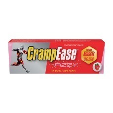 CRAMPEASE FIZZY TABLETS STRAWBERRY - 10