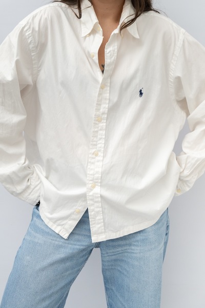 Ralph Lauren Vintage Classic Fit Logo Oversized Shirt