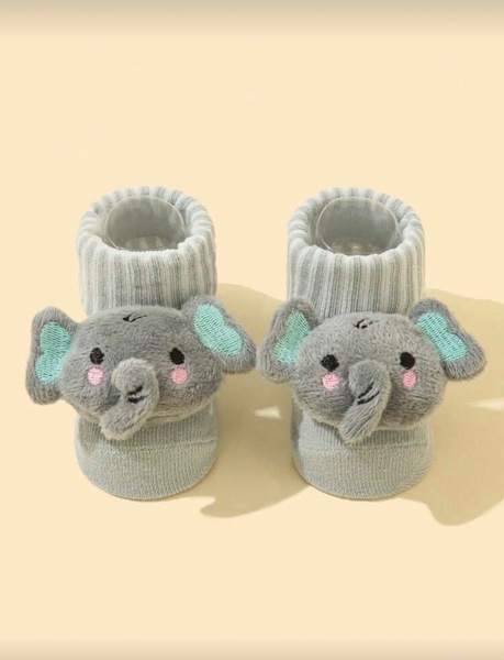 Elephant rosy cheek Baby Socks