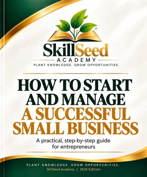 How to Start and Manage a Successful Small Business