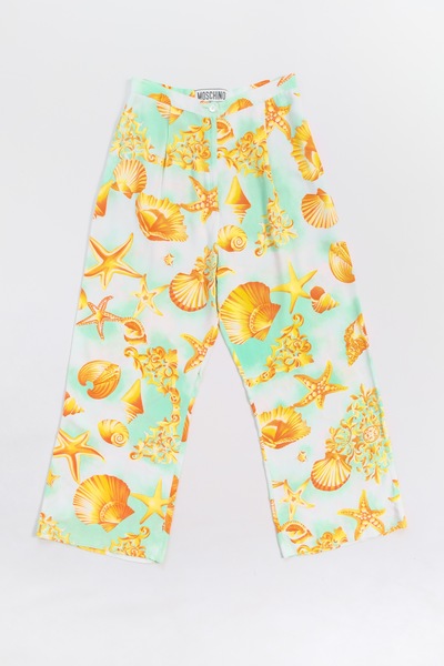 Vintage Moschino Silk Pants
