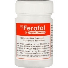 FEROFOL CAPSULES - 30