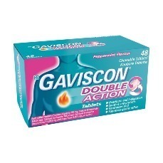GAVISCON DOUBLE ACTION TABLETS - 48