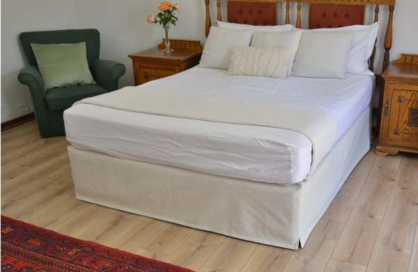 DYB Bed Base Cover – Antique Cream