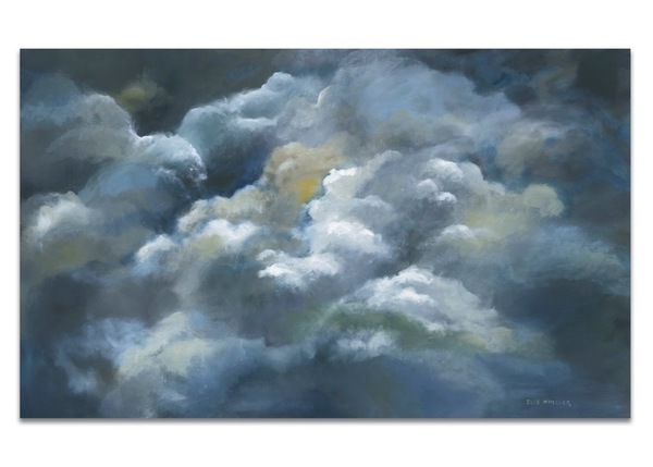 Canvas print - Blue Clouds (P107)