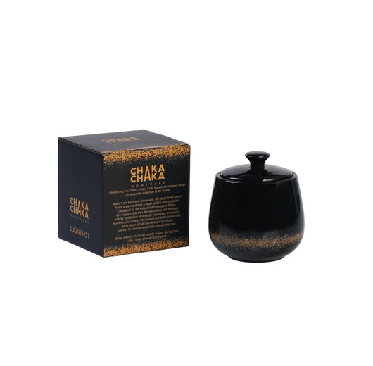 YVONNE CHAKA CHAKA – Gold Splash Sugar Pot