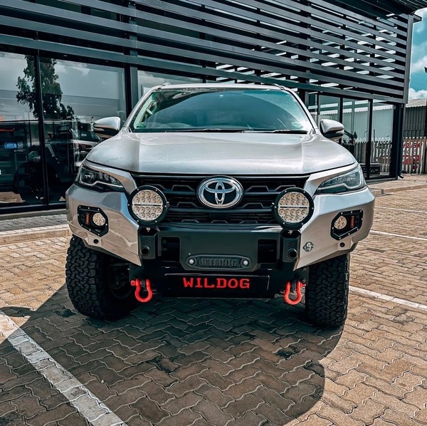 Toyota Fortuner GD6 Wildog Front Colour Match Bumper Replacement