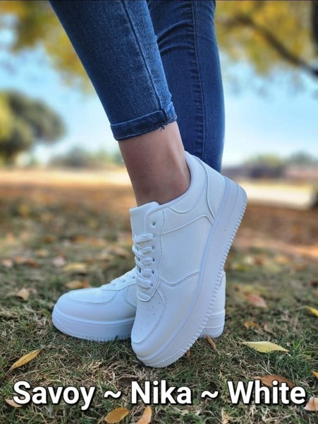 Savoy - Nika - White (Size 5, 6, 7 )