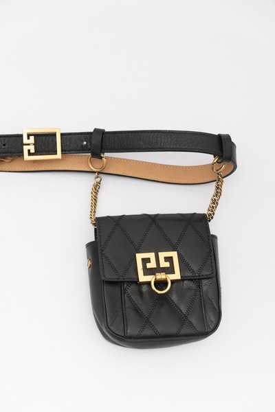 Genuine Leather 2 IN 1 Belt Bag