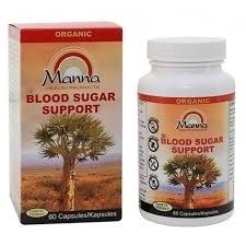 MANNA BLOOD SUGAR SUPPORT  CAPSULES - 60
