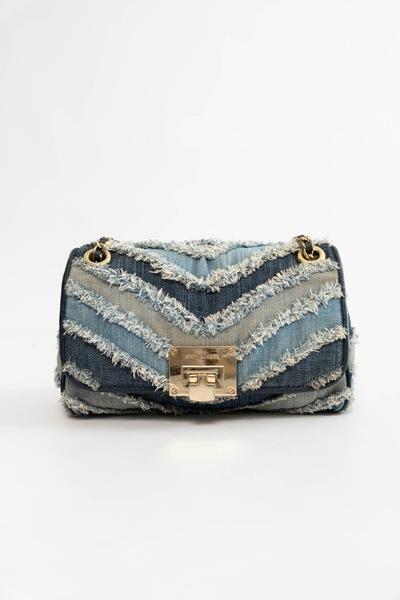 Pre-Owned Michael Kors Sloan Denim Shoulder Bag