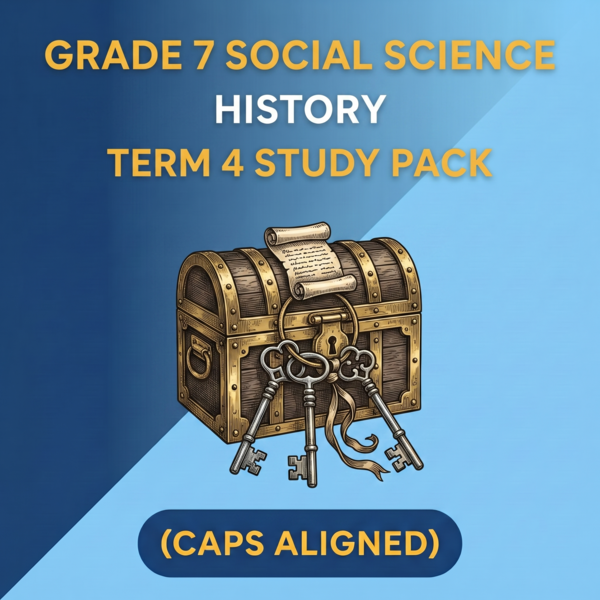 Grade 7 Social Science: History Term 4 (CAPS Aligned)